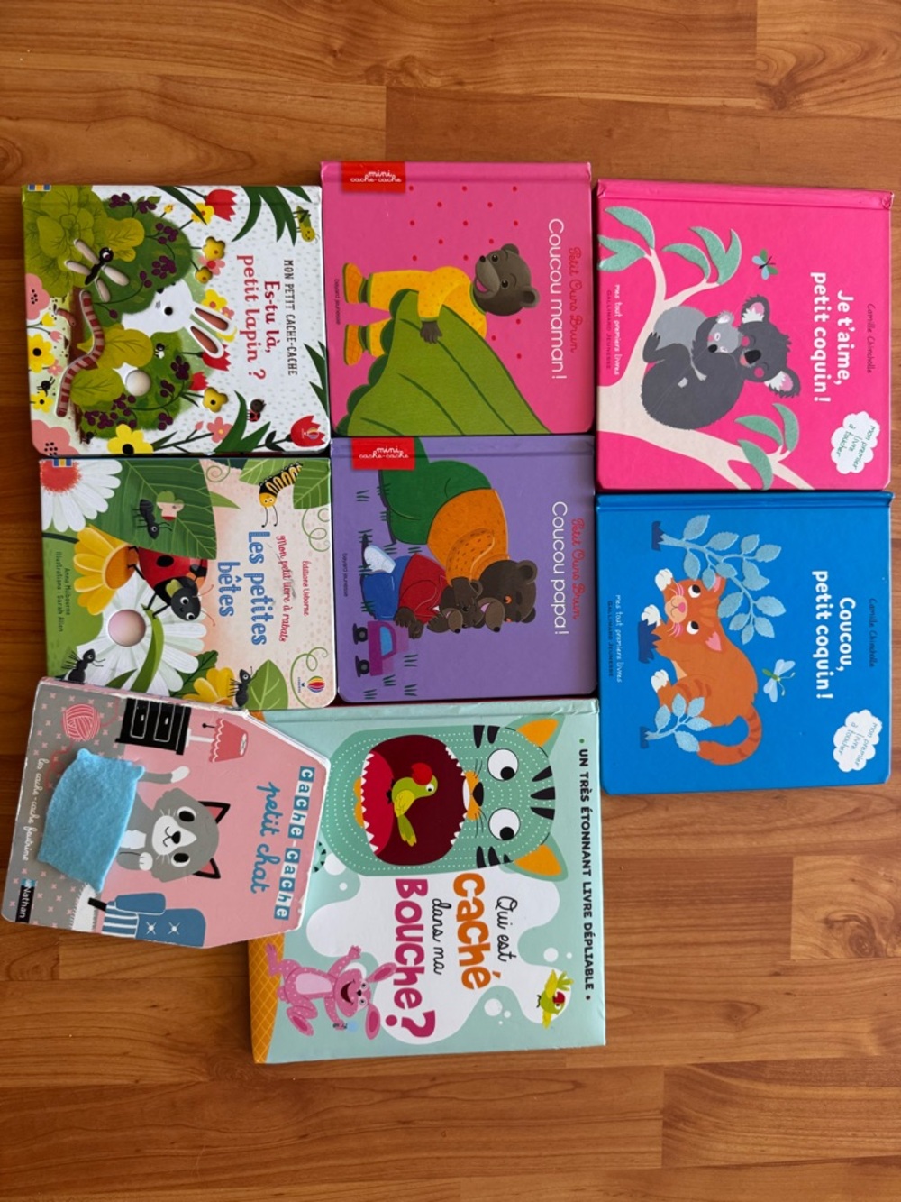 8 Children's interactives Books in French